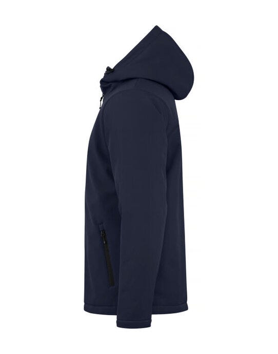 Clique CQ020952 Padded Hoody Softshell - Dark Navy