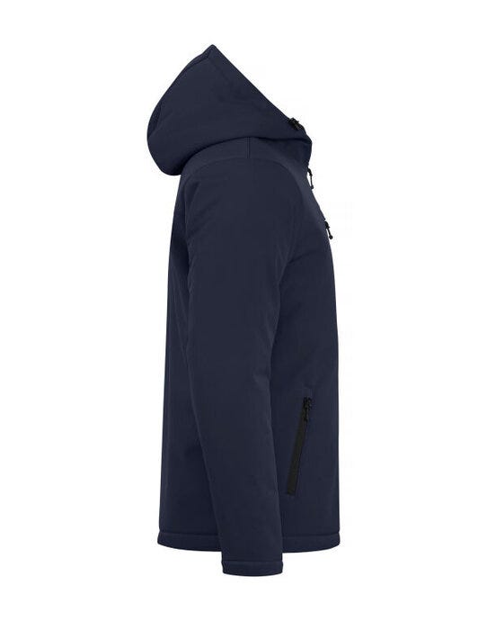 Clique CQ020952 Padded Hoody Softshell - Dark Navy