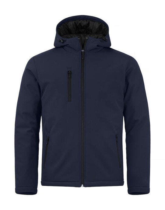 Clique CQ020952 Padded Hoody Softshell - Dark Navy