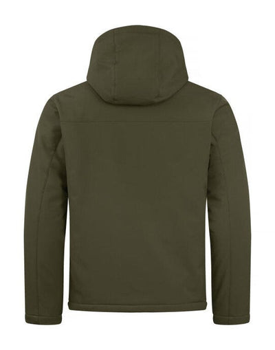 Clique CQ020952 Padded Hoody Softshell - Fog Green