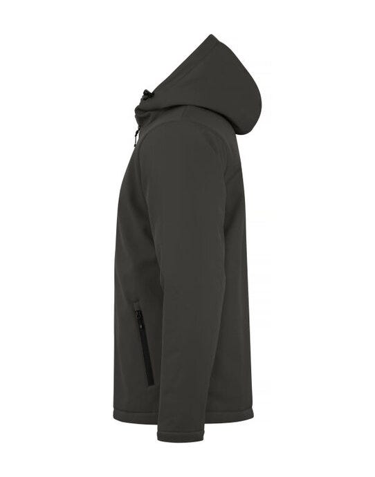 Clique CQ020952 Padded Hoody Softshell - Dark Grey