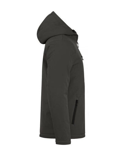 Clique CQ020952 Padded Hoody Softshell - Dark Grey