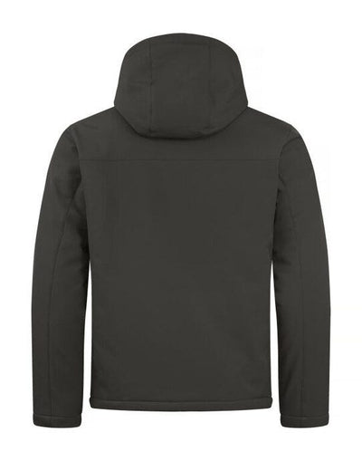 Clique CQ020952 Padded Hoody Softshell - Dark Grey