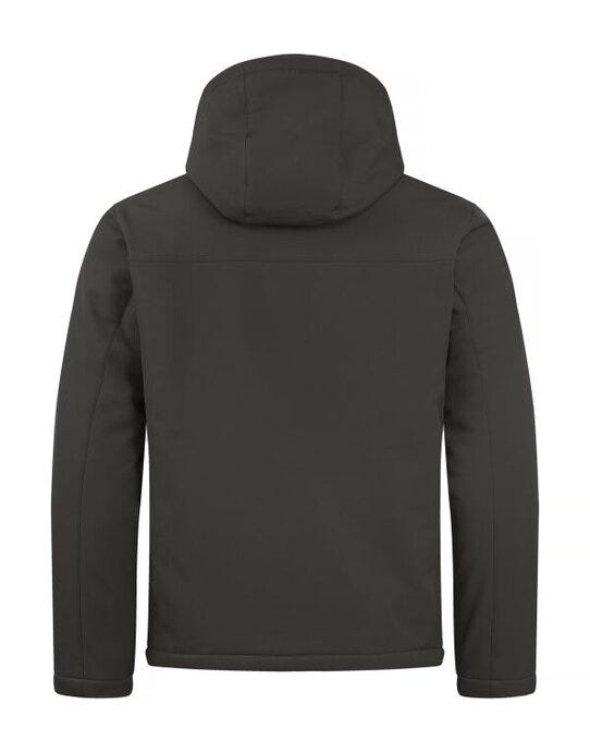 Clique CQ020952 Padded Hoody Softshell - Dark Grey