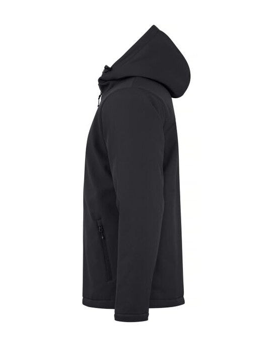 Clique CQ020952 Padded Hoody Softshell - Black