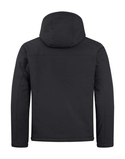 Clique CQ020952 Padded Hoody Softshell - Black