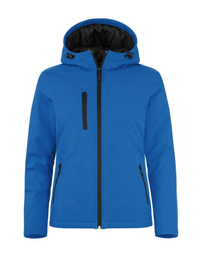 Clique CQ020953 Ladies Padded Softshell Hoody - Royal Blue
