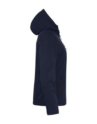 Clique CQ020953 Ladies Padded Softshell Hoody - Dark Navy