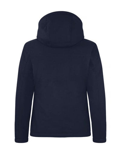 Clique CQ020953 Ladies Padded Softshell Hoody - Dark Navy
