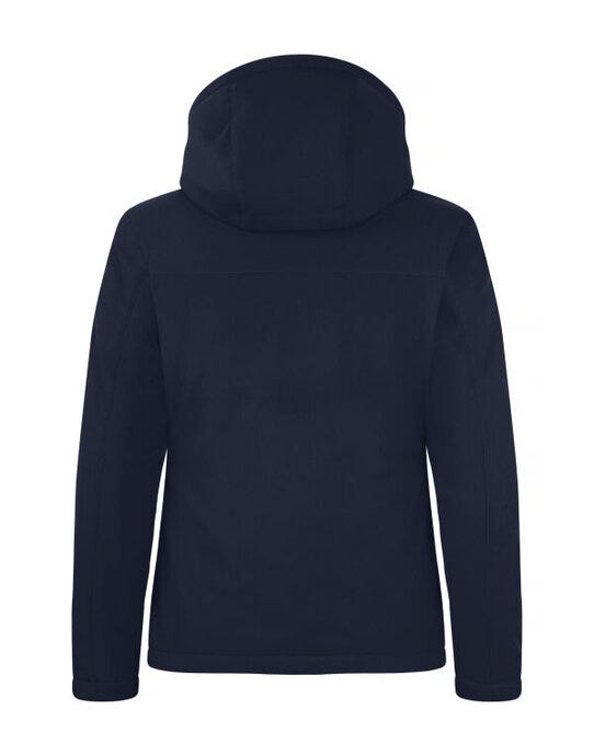 Clique CQ020953 Ladies Padded Softshell Hoody - Dark Navy