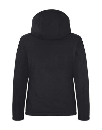 Clique CQ020953 Ladies Padded Softshell Hoody - Black