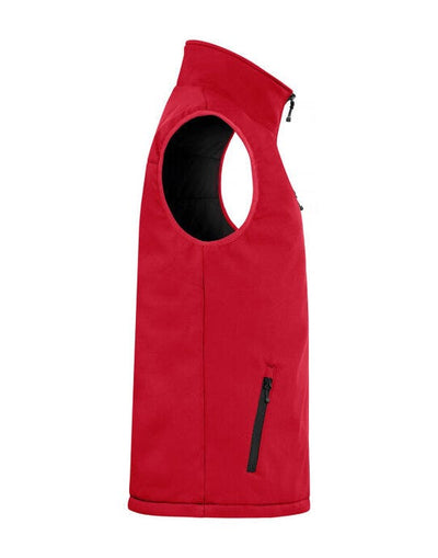 Clique CQ020958 Padded Softshell Vest - Red