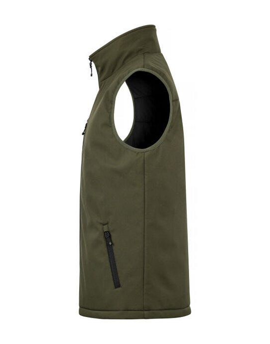 Clique CQ020958 Padded Softshell Vest - Fog Green