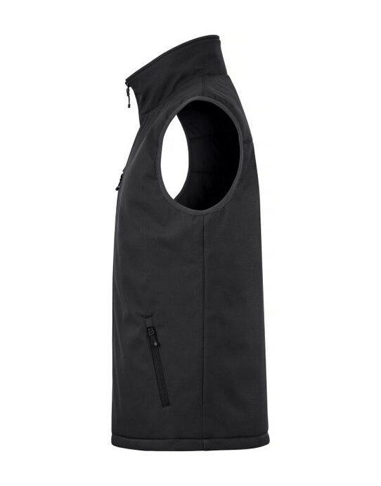 Clique CQ020958 Padded Softshell Vest - Black