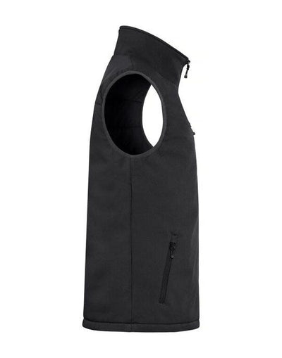 Clique CQ020958 Padded Softshell Vest - Black