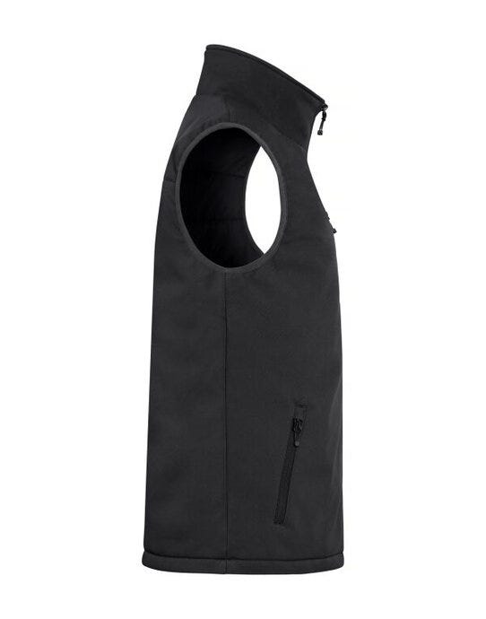 Clique CQ020958 Padded Softshell Vest - Black
