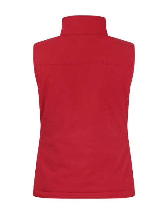 Clique CQ020959 Ladies Padded Softshell Vest - Red