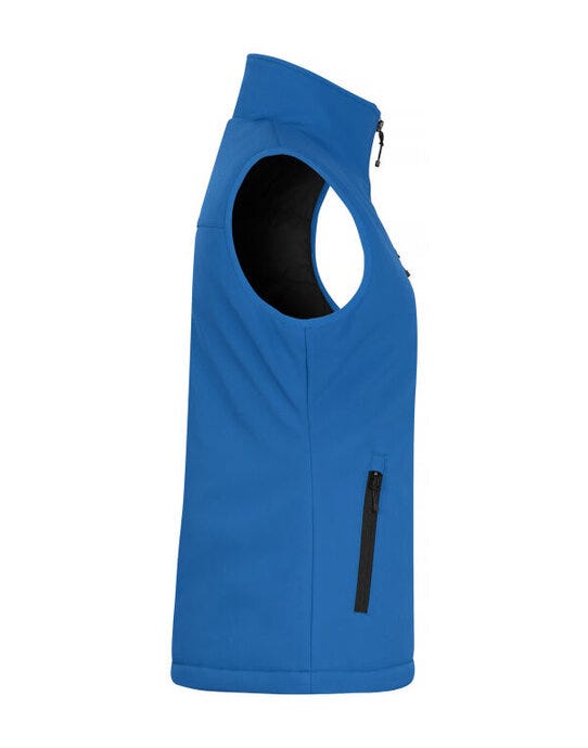 Clique CQ020959 Ladies Padded Softshell Vest - Royal Blue