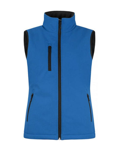 Clique CQ020959 Ladies Padded Softshell Vest - Royal Blue