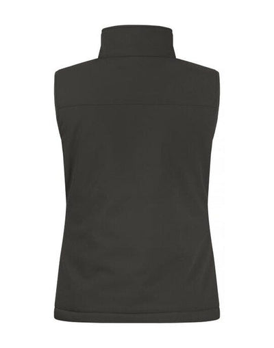 Clique CQ020959 Ladies Padded Softshell Vest - Dark Grey