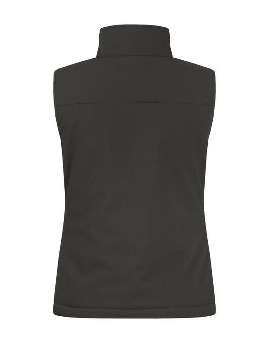 Clique CQ020959 Ladies Padded Softshell Vest - Dark Grey