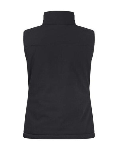 Clique CQ020959 Ladies Padded Softshell Vest - Black