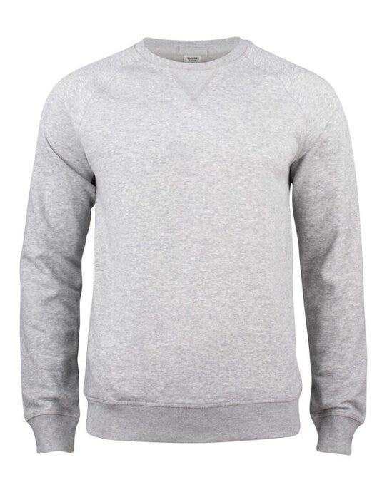 Clique CQ021000 Premium OC Roundneck - Grey Melange