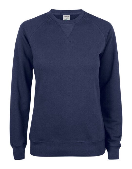 Clique CQ021001 Ladies Premium OCC Roundneck - Dark Navy