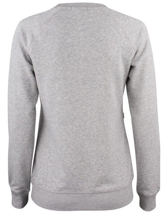 Clique CQ021001 Ladies Premium OCC Roundneck - Grey Melange