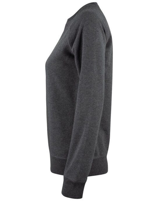 Clique CQ021001 Ladies Premium OCC Roundneck - Anthracite Melange