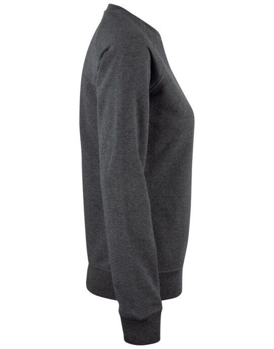 Clique CQ021001 Ladies Premium OCC Roundneck - Anthracite Melange