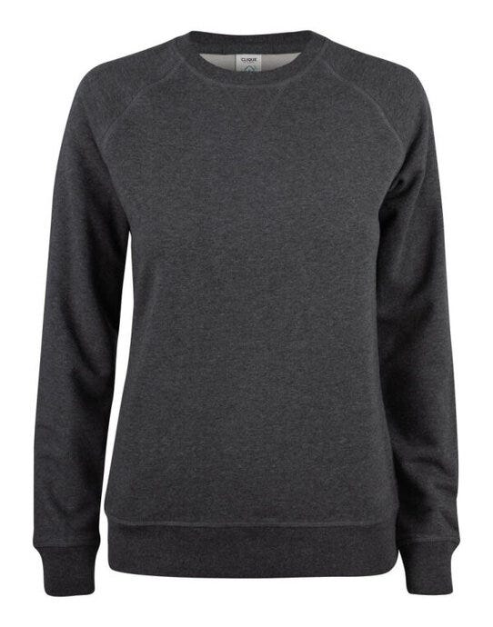 Clique CQ021001 Ladies Premium OCC Roundneck - Anthracite Melange