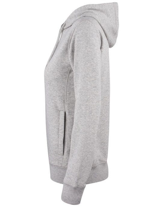 Clique CQ021003 Ladies Premium OC Hoody - Grey Melange