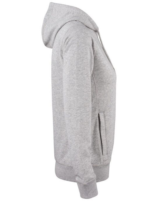 Clique CQ021003 Ladies Premium OC Hoody - Grey Melange