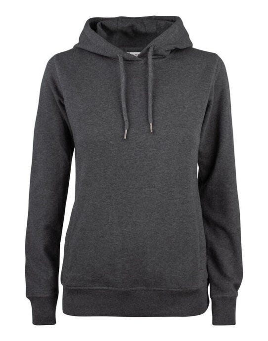 Clique CQ021003 Ladies Premium OC Hoody - Anthracite Melange