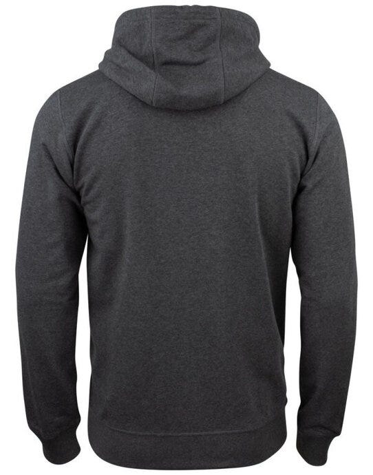 Clique CQ021004 Premium OC Full Zip Hoody - Anthracite Melange