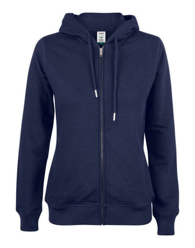 Clique CQ021005 Ladies Premium OC Full Zip Hoody - Dark Navy