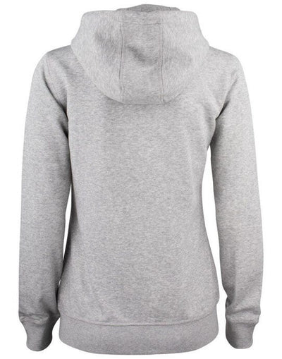 Clique CQ021005 Ladies Premium OC Full Zip Hoody - Grey Melange