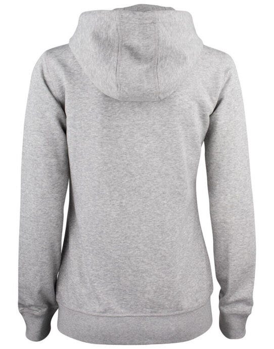 Clique CQ021005 Ladies Premium OC Full Zip Hoody - Grey Melange