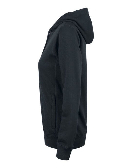 Clique CQ021005 Ladies Premium OC Full Zip Hoody - Black