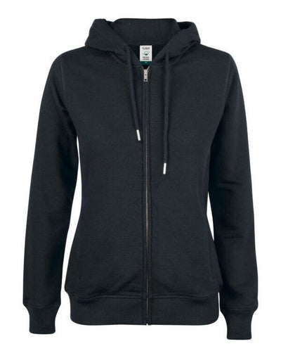 Clique CQ021005 Ladies Premium OC Full Zip Hoody - Black