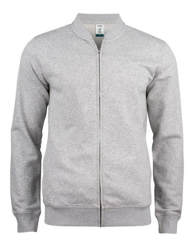 Clique CQ021006 Premium OC Cardigan - Grey Melange