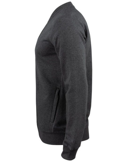 Clique CQ021006 Premium OC Cardigan - Anthracite Melange