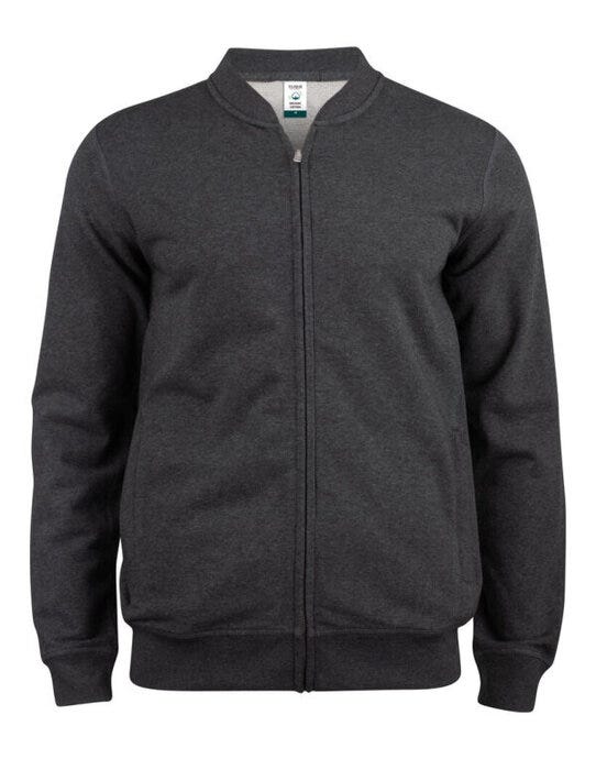 Clique CQ021006 Premium OC Cardigan - Anthracite Melange
