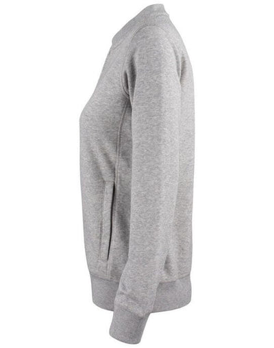 Clique CQ021007 Ladies Premium OC Cardigan - Grey Melange
