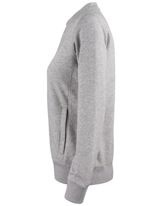 Clique CQ021007 Ladies Premium OC Cardigan - Grey Melange