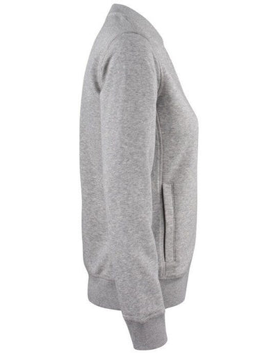 Clique CQ021007 Ladies Premium OC Cardigan - Grey Melange