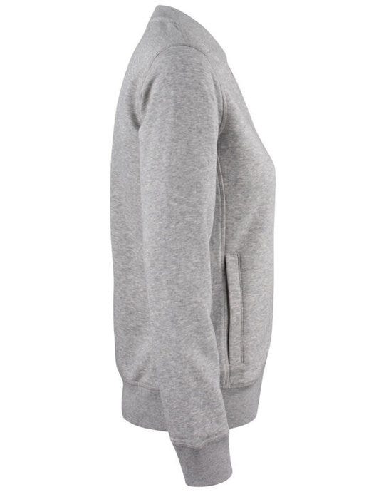 Clique CQ021007 Ladies Premium OC Cardigan - Grey Melange