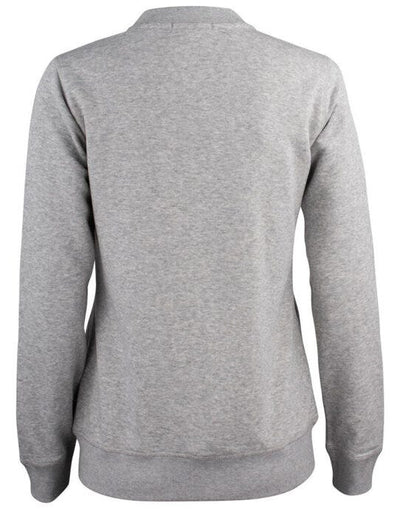 Clique CQ021007 Ladies Premium OC Cardigan - Grey Melange