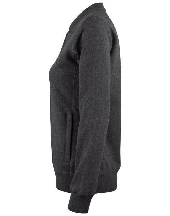 Clique CQ021007 Ladies Premium OC Cardigan - Anthracite Melange